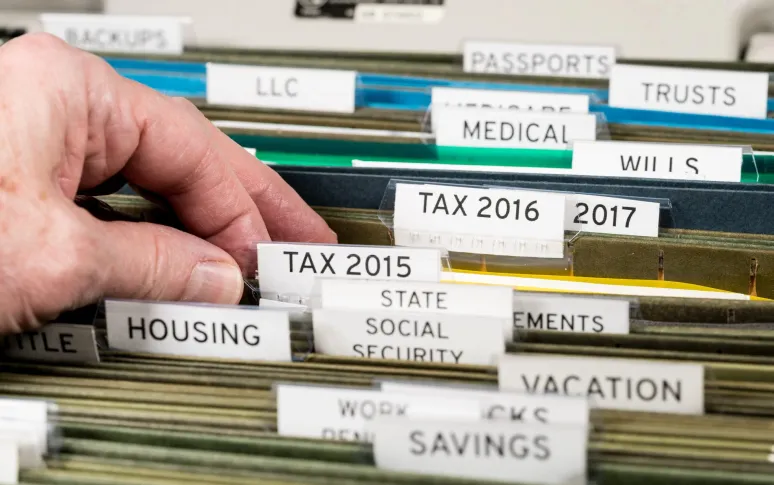 Organize Your Income Documents
