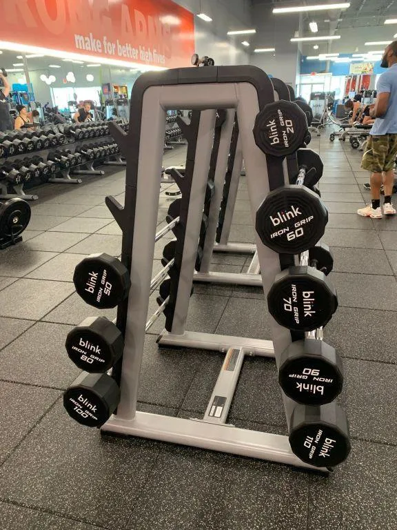 Precor Discovery Series Barbell Rack (10) RTR# 3124573-39 for Sale