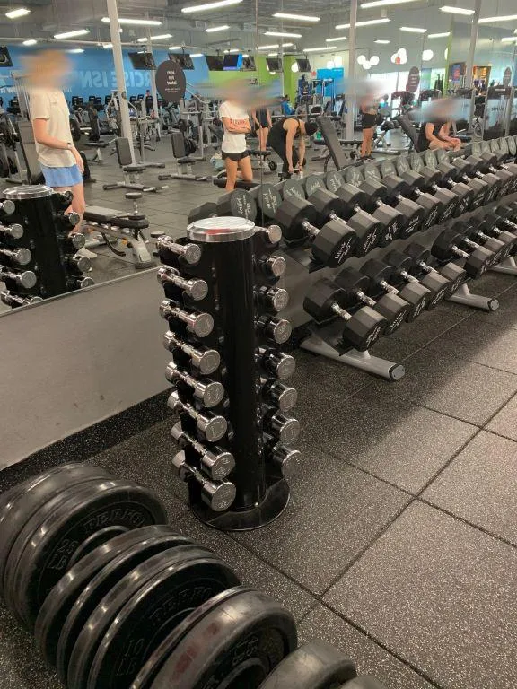 (2) York 2-Sided Vertical Dumbbell Racks RTR# 3124573-42 for Sale