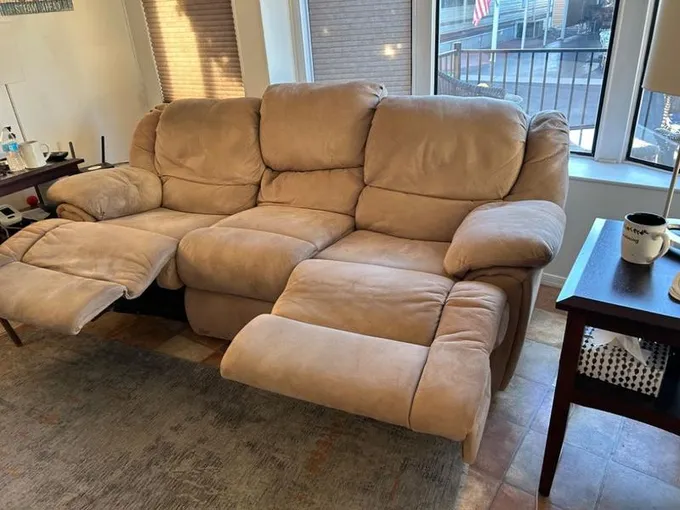 Free couch and 2 recliners for Sale