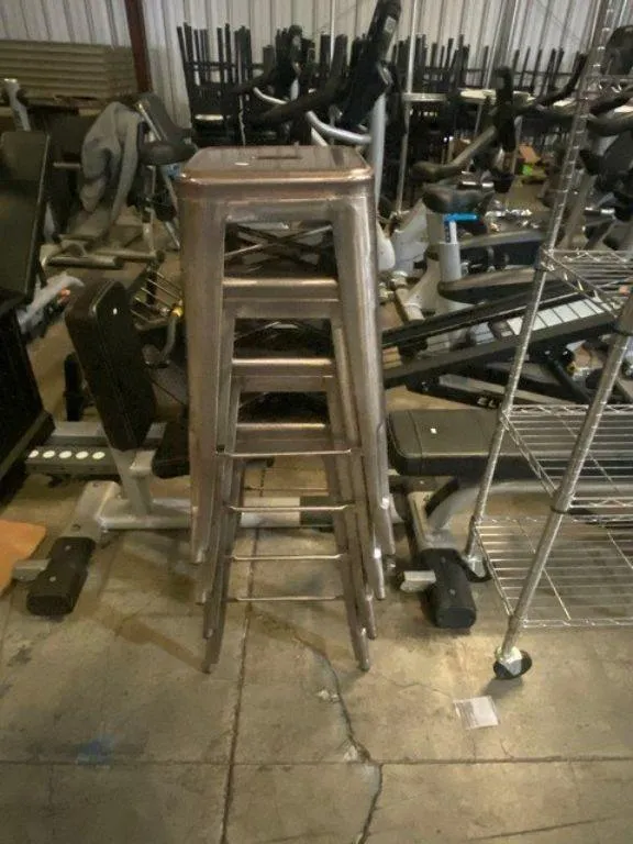 4 Metal Barstools RTR# 3124573-70 for Sale