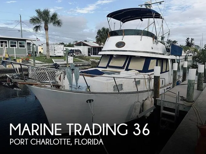 Marine Trading 36 Europa Sedan Trawlers 1981 for Sale