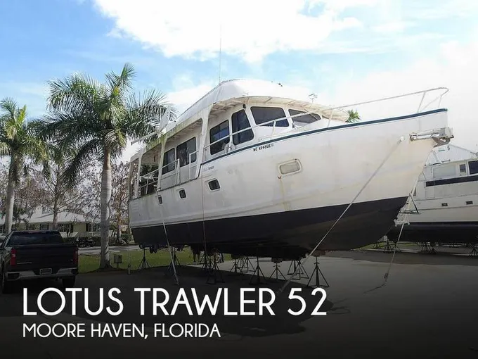 Lotus Trawler 52 Trawler Trawlers 1997 for Sale