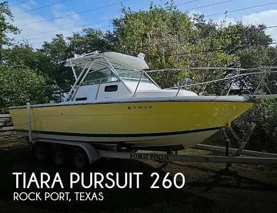 Tiara Pursuit 260 Walkarounds 1985 for Sale