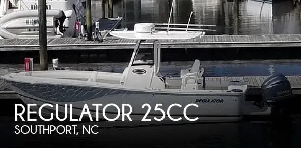 Regulator 25CC Center Consoles 2021 for Sale