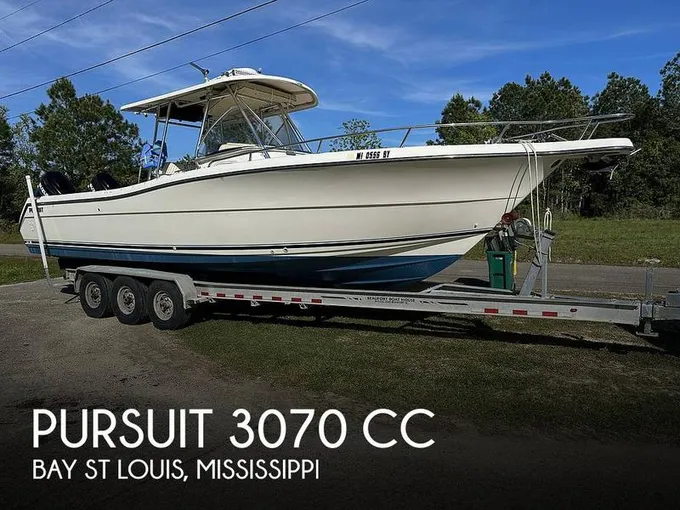 Pursuit 3070 CC Center Consoles 2002 for Sale