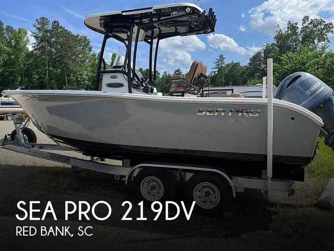 Sea Pro 219DV Center Consoles 2020 for Sale