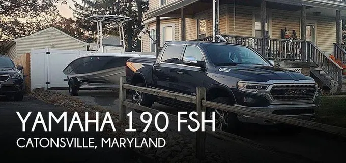 Yamaha 190 Fsh Center Consoles 2016 for Sale