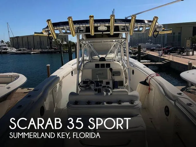 Scarab 35 Sport Center Consoles 2002 for Sale