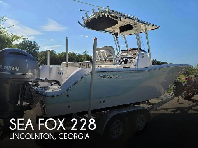 Sea Fox 228 Commander Center Consoles 2021 for Sale