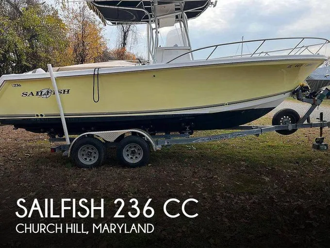 Sailfish 236 CC Center Consoles 2002 for Sale