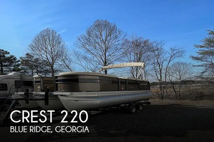 Crest 220 SLS Tritoon Tritoon Boats 2020 for Sale