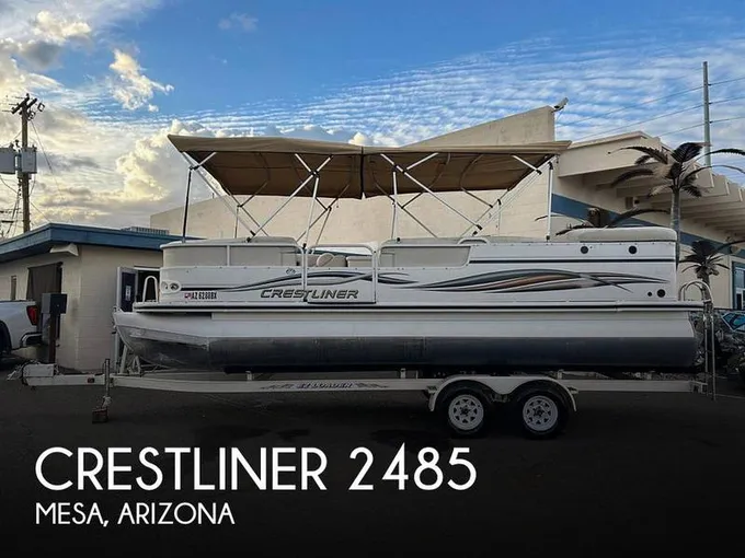 Crestliner Crestliner 2485 Pontoon Boats 2006 for Sale