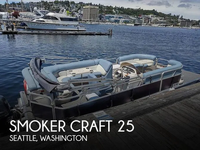 Smoker Craft 25 Fisher Pontoon Boats 2009 for Sale