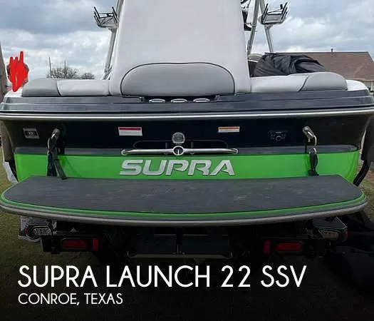Supra launch 22 ssv Ski/Wakeboard Boats 2009 for Sale