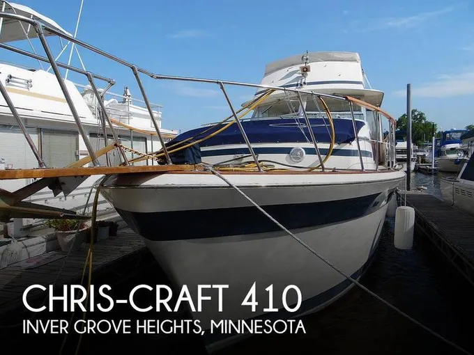 Chris-Craft 410 Commander Motoryachts 1977 for Sale