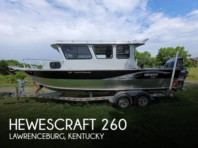 Hewescraft Pacific Cruiser 260 Pilothouse 2015 for Sale