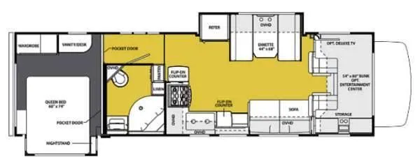 2013 Forest River Forest River RV Sunseeker 3120DS Ford 31ft for Sale