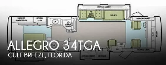 2011 Tiffin Allegro 34TGA 34ft for Sale