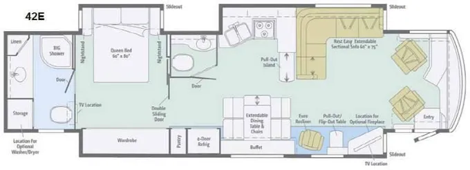 2014 Winnebago Journey 42E 42ft for Sale