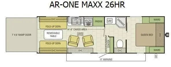2017 Starcraft AR-ONE MAXX 26HR 30ft for Sale