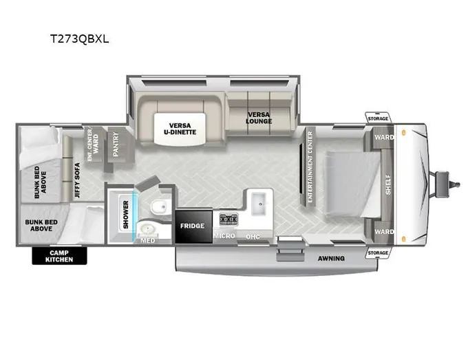 2024 Forest River Forest River RV Wildwood X-Lite T273QBXL 33ft for Sale