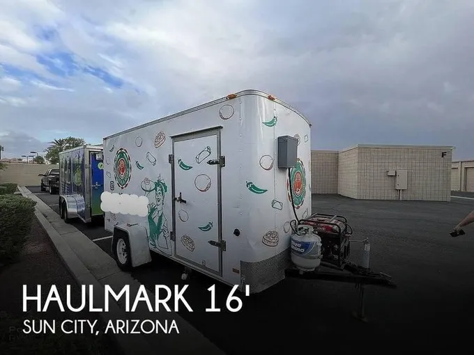 2009 Universal Haulmark Food Trailer) Utility 16ft for Sale