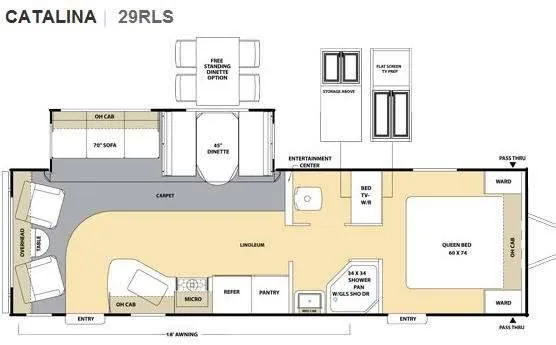 2010 Coachmen RV Coachmen RV Catalina 29RLS 31ft for Sale