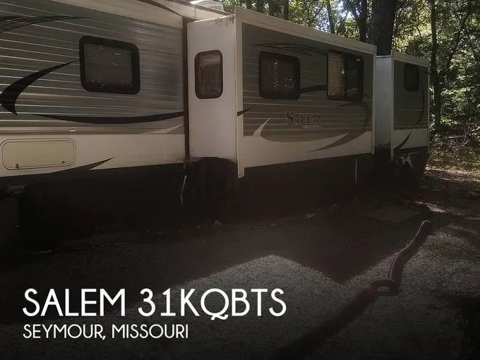 2016 Forest River Salem 31KQBTS 36ft