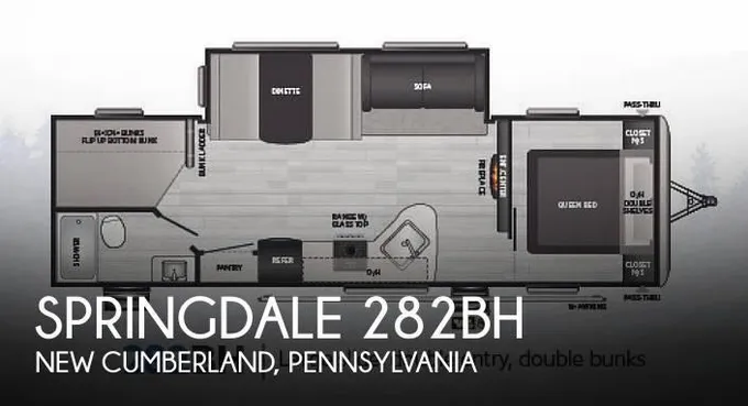 2021 Keystone Springdale 282BH 28ft for Sale