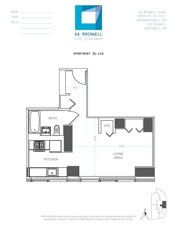 66 Rockwell Place, Unit B39 for Rent