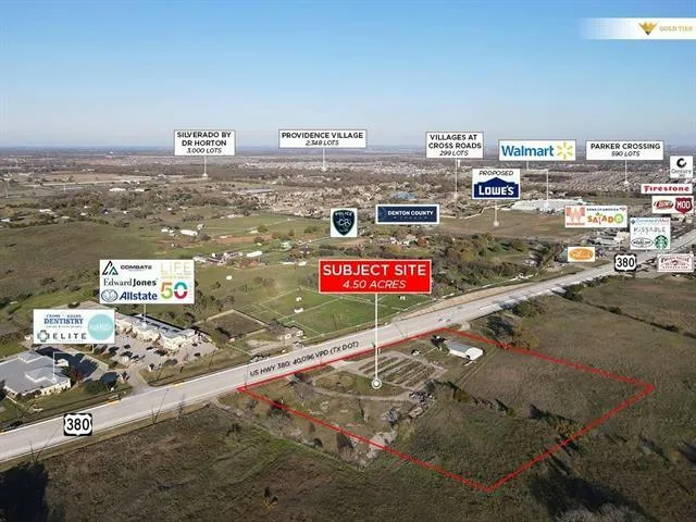 8801 US HIGHWAY 380, Cross Roads, TX 76227 Land For Sale  MLS# 20504162