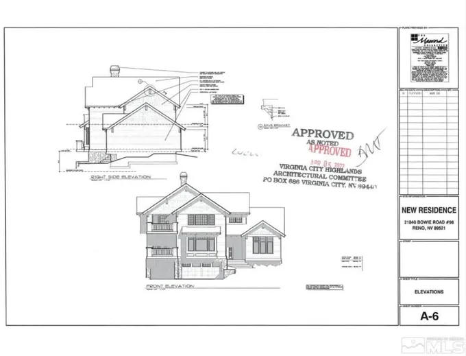 21840 BOWIE RD, Virginia City, NV 89521 Land For Sale  MLS# 240001288