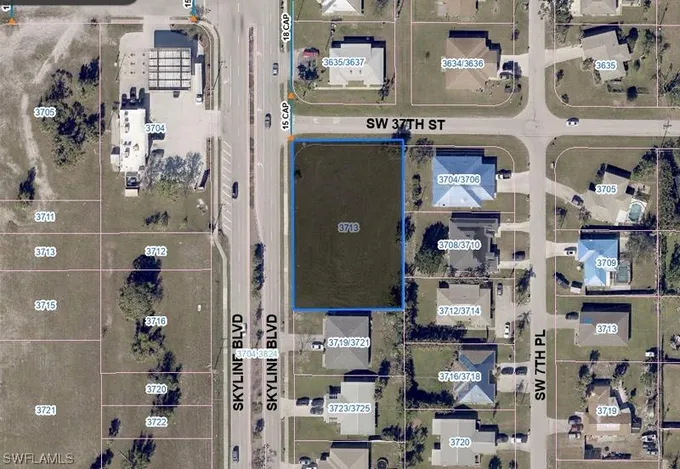 3713 Skyline Boulevard, Cape Coral, FL 33914 for Sale