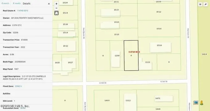 Jacksonville, Duval County, FL Undeveloped Land, Homesites for sale Property ID: 418739183