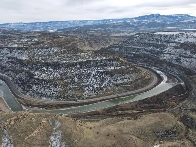 De Beque, Mesa County, CO Recreational Property, Undeveloped Land, Riverfront Property, Waterfront Property for sale Property