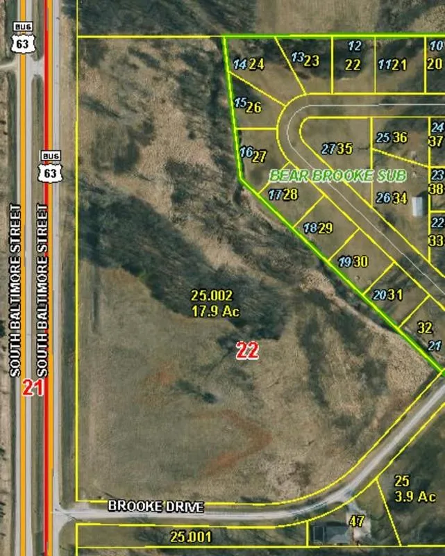 Kirksville, Adair County, MO Undeveloped Land for sale Property ID: 418926033