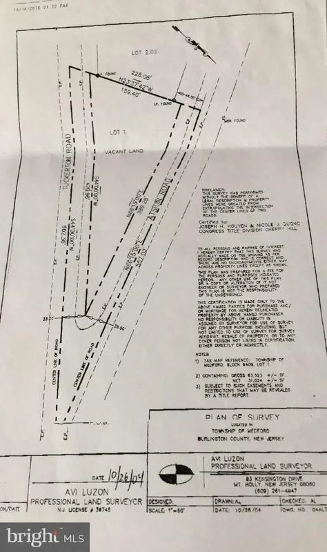 0 TUCKERTON & ATSION ROAD, MEDFORD, NJ 08055  624414293 for Sale