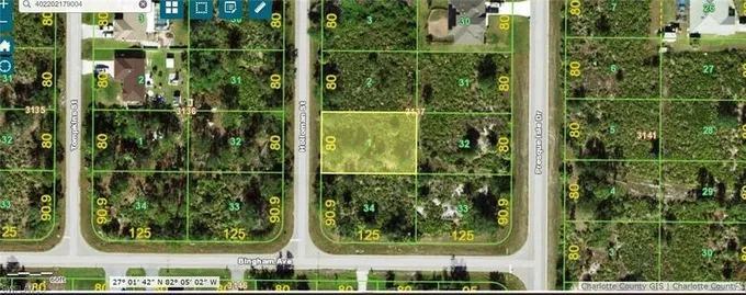 Port Charlotte, Charlotte County, FL Undeveloped Land, Homesites for sale Property ID: 418935570
