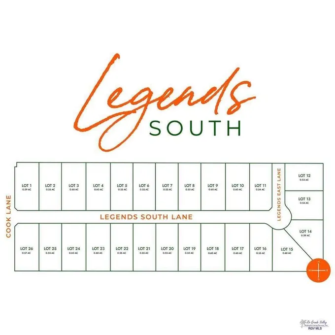 Lot 8 LEGENDS SOUTH LN, HARLINGEN, TX 78552 for Sale
