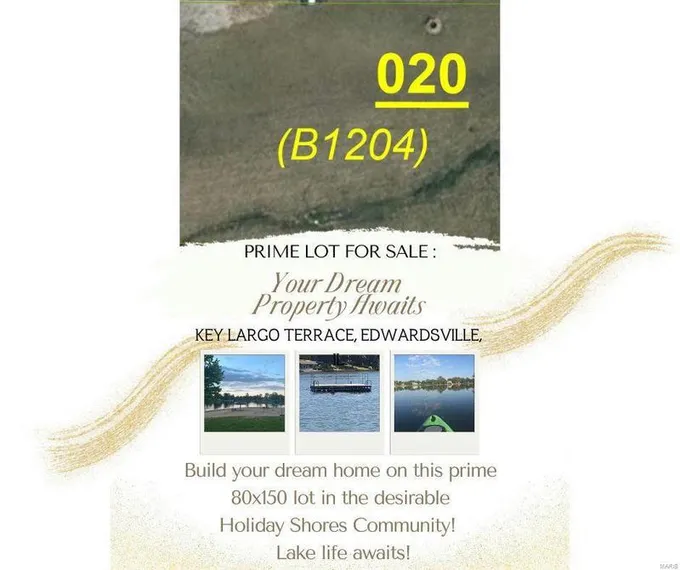 1204 KEY LARGO TER, Edwardsville, IL 62025 Land For Sale  MLS# 23065998