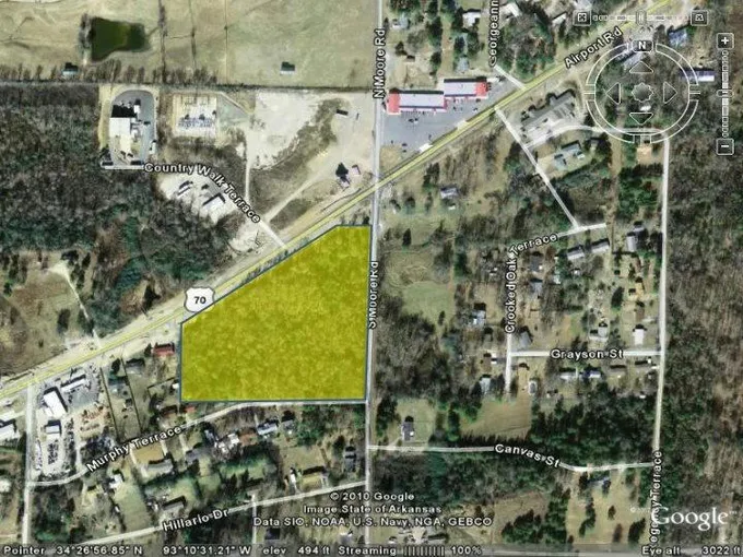 0 AIRPORT ROAD, Hot Springs, AR 71913 Land For Sale  MLS# 19022953
