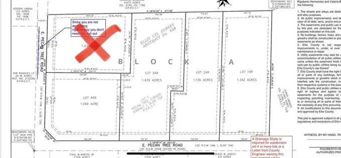 TBD E Pecan Tree Rd, Waxahachie, TX 75165 for Sale