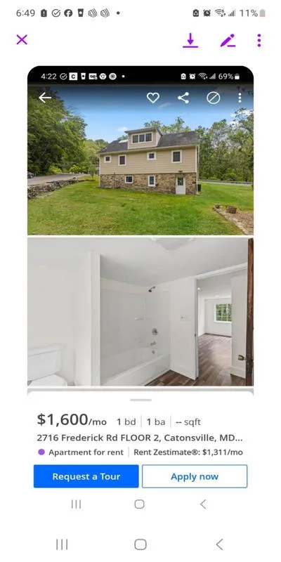 Rental listing in Catonsville, Baltimore County. Contact the landlord or property manager direct about rental.