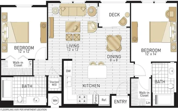 Furnished Alviso, San Jose room for rent in 2 Bedrooms, Apartment for 1816 per month. Room ID 4739034