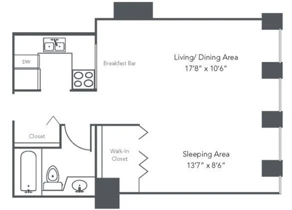 Rental listing in Near North, Downtown. Contact the landlord or property manager direct about rental.