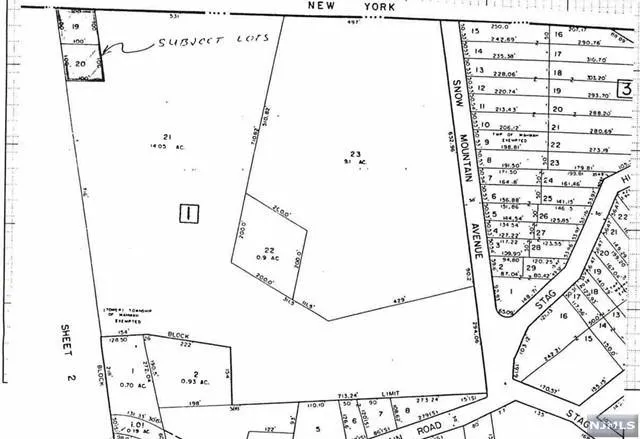 0 MOUNTAIN ROAD, Mahwah, NJ 07430 Land For Sale  MLS# 23036630