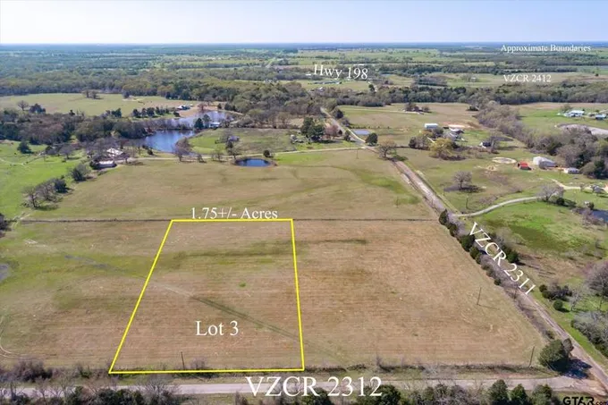 TBD Lot 3 VZ County Road 2312, Mabank, TX 75147 for Sale