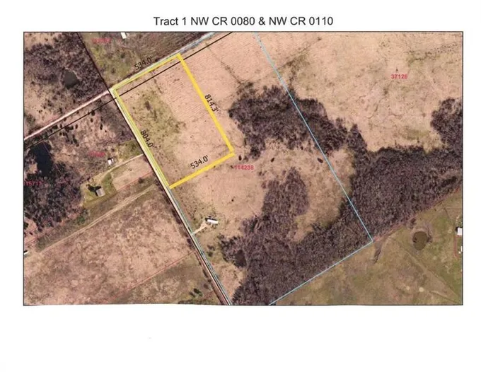 TBD County Road 0080 Tract 1, Corsicana, TX 75110 for Sale