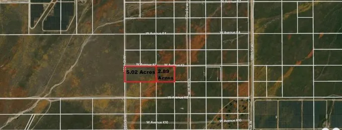 W VIC 105 STW AVE K6, Lancaster, CA 93536 Land For Sale  MLS# 23001507